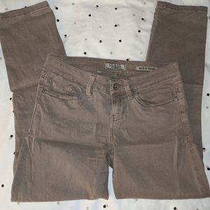 Guess Brittney Cropped Tan Pants